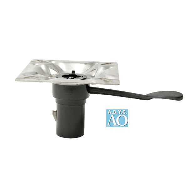 Attwood Attwood 238152-7 238 Series Plated Steel Seat Mount - 3° Tilt, Right Handle 238152-7